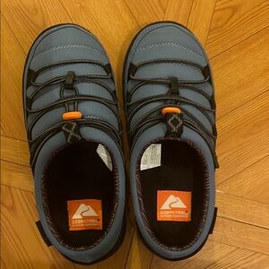 Ozark Trail Blue and Orange Loafers with Sturdy Sole